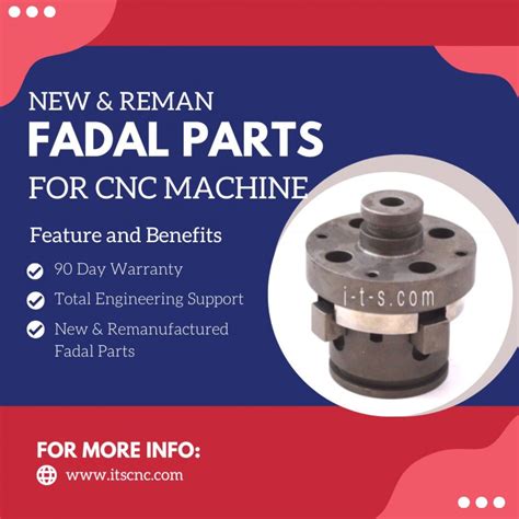 fadal parts for cnc machine